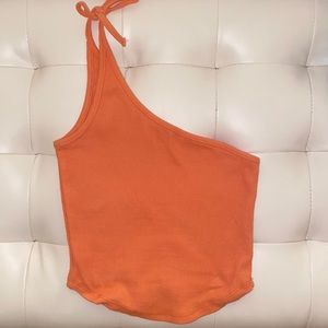 Pacsun one shoulder crop top